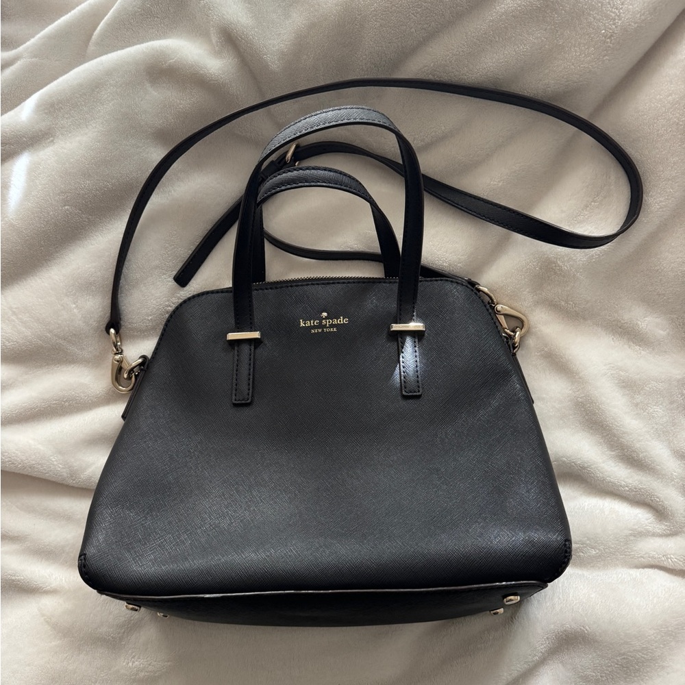 Kate Spade New York Cedar Street Maise Satchel in Black - used condition